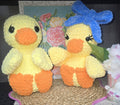 Large Handmade Crochet Duck - 12 Inch