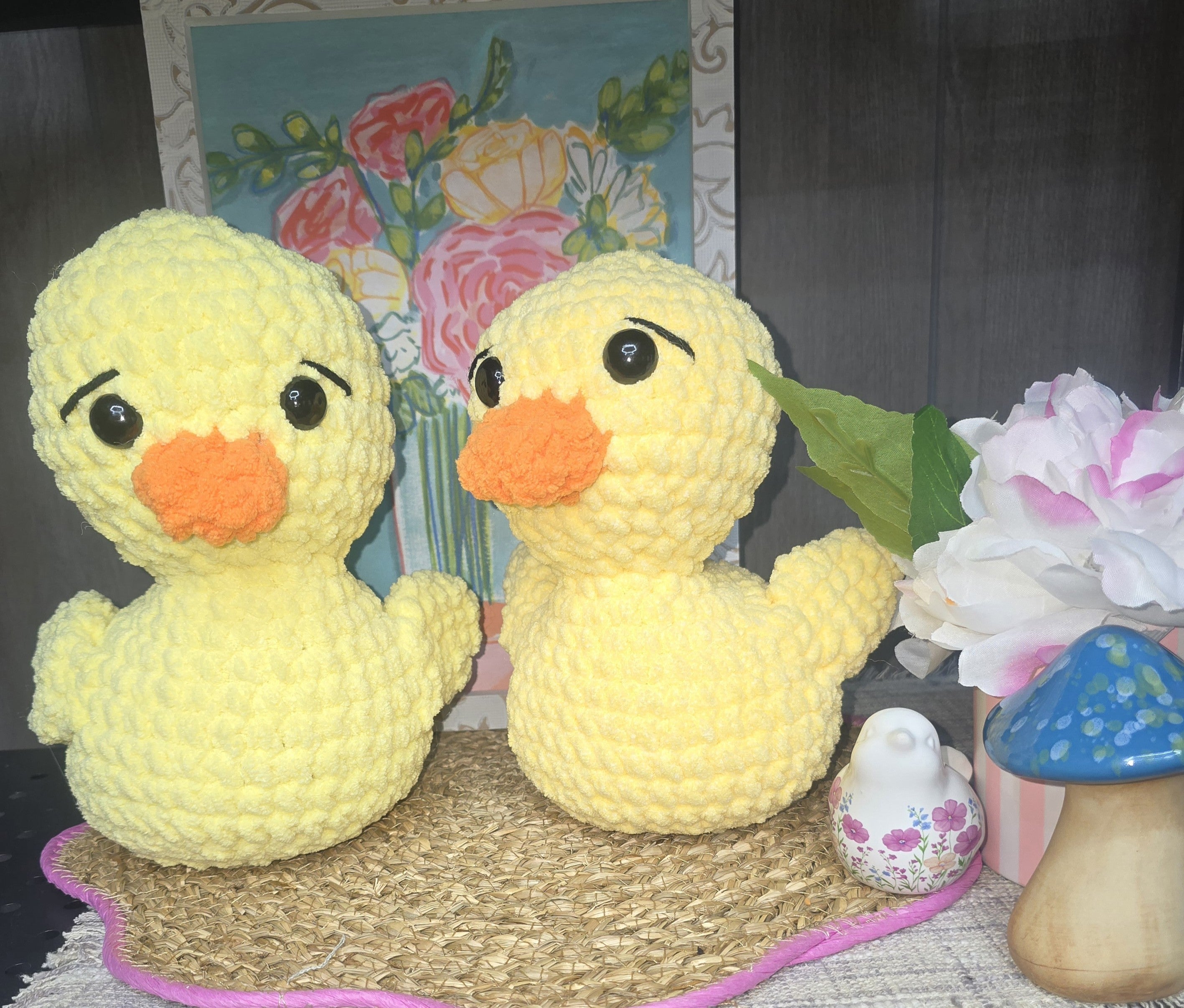 Handmade Crochet Duck