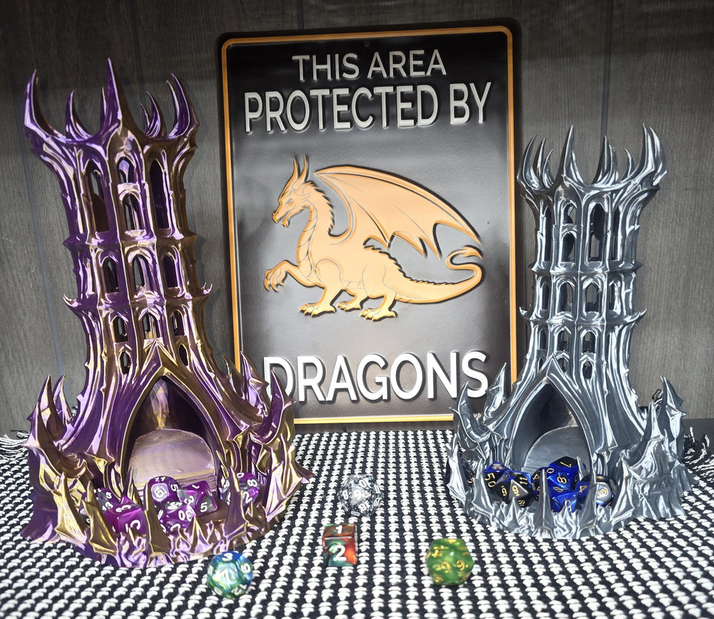 Obsidian Citadel 7.5 inch from STLFlix